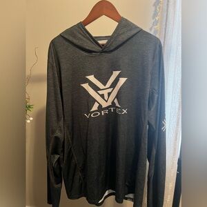 Vortex (XL) - Men’s Moss Green Lightweight Hoodie